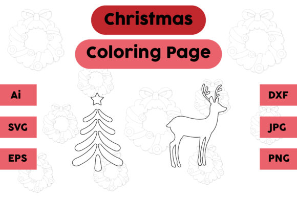 A Brand Designer's Review of Christmas Tree Deer Graphics