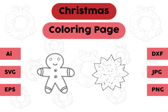 A Gingerbread-Themed Graphic Design Asset for Seasonal Branding