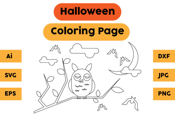 A Review of Halloween Coloring Page 21 Graphics for Sellers
