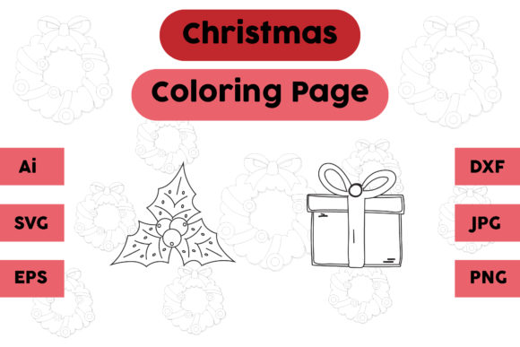 Christmas Coloring Page Plum Gift Set 01: A Graphic Designer’s Review for Real Projects