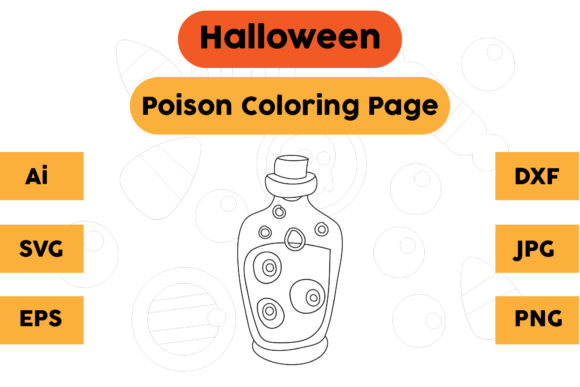 Halloween Coloring Page - Poison 16: A Designer’s Review