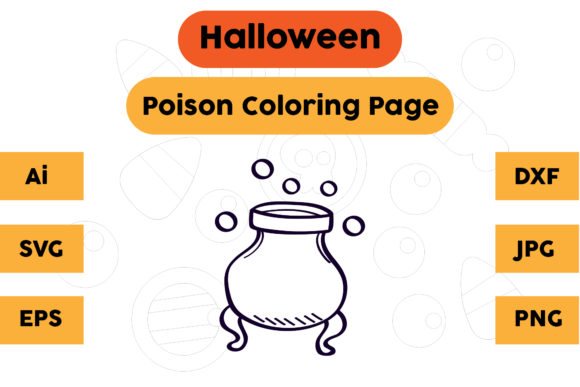 Halloween Coloring Page Poison 17: A Graphic Designer’s Review