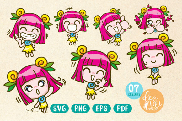 Little Girl Character Coloring Book Graphics Review
